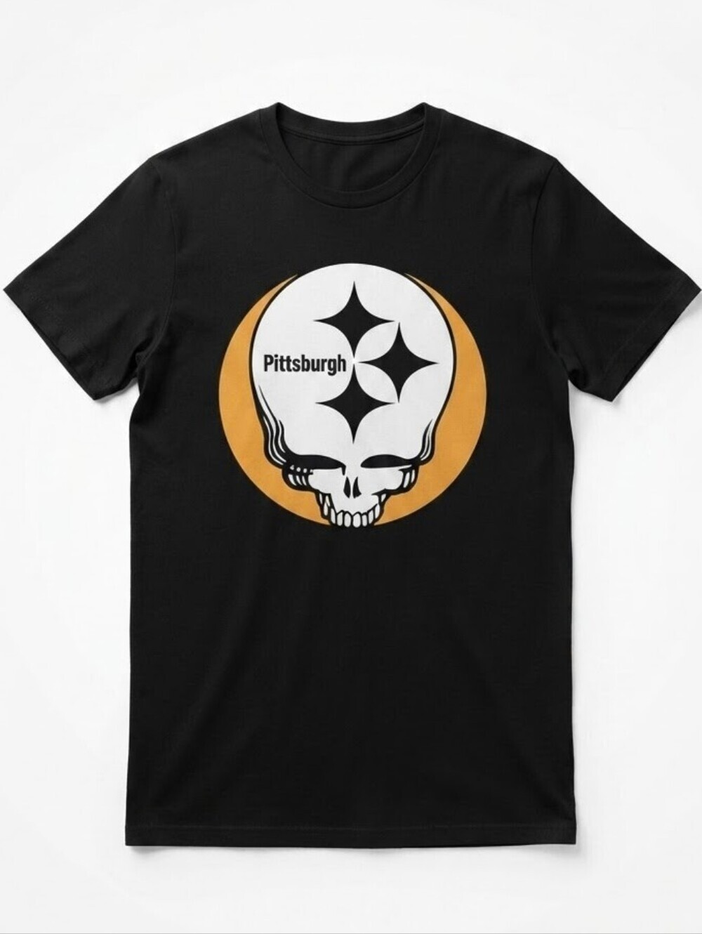 Grateful Dead Pittsburgh Steelers Tee Size Large VTG Delta Unisex